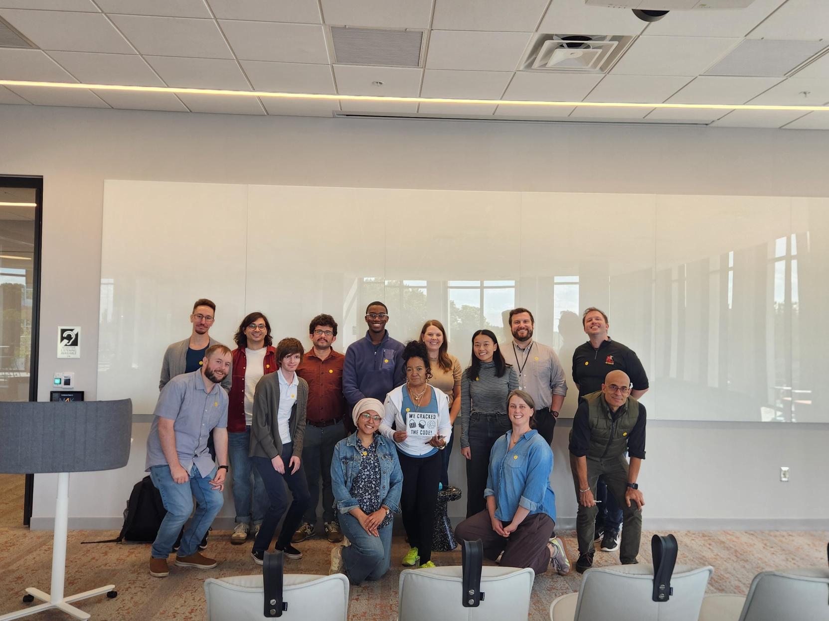 Group photo of the BBMR team